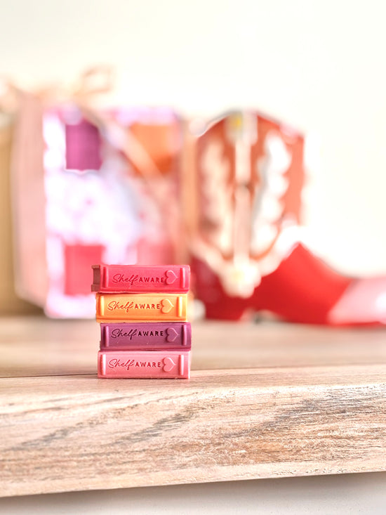 romance book club wax melts. book gift.