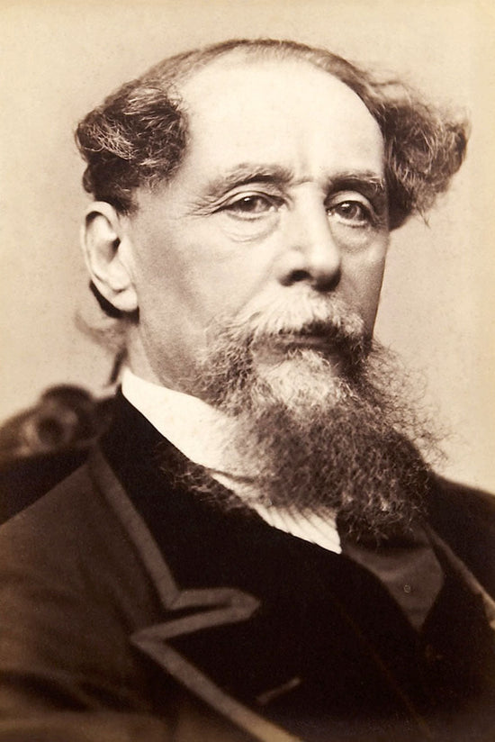 A portrait of author Charles Dickens