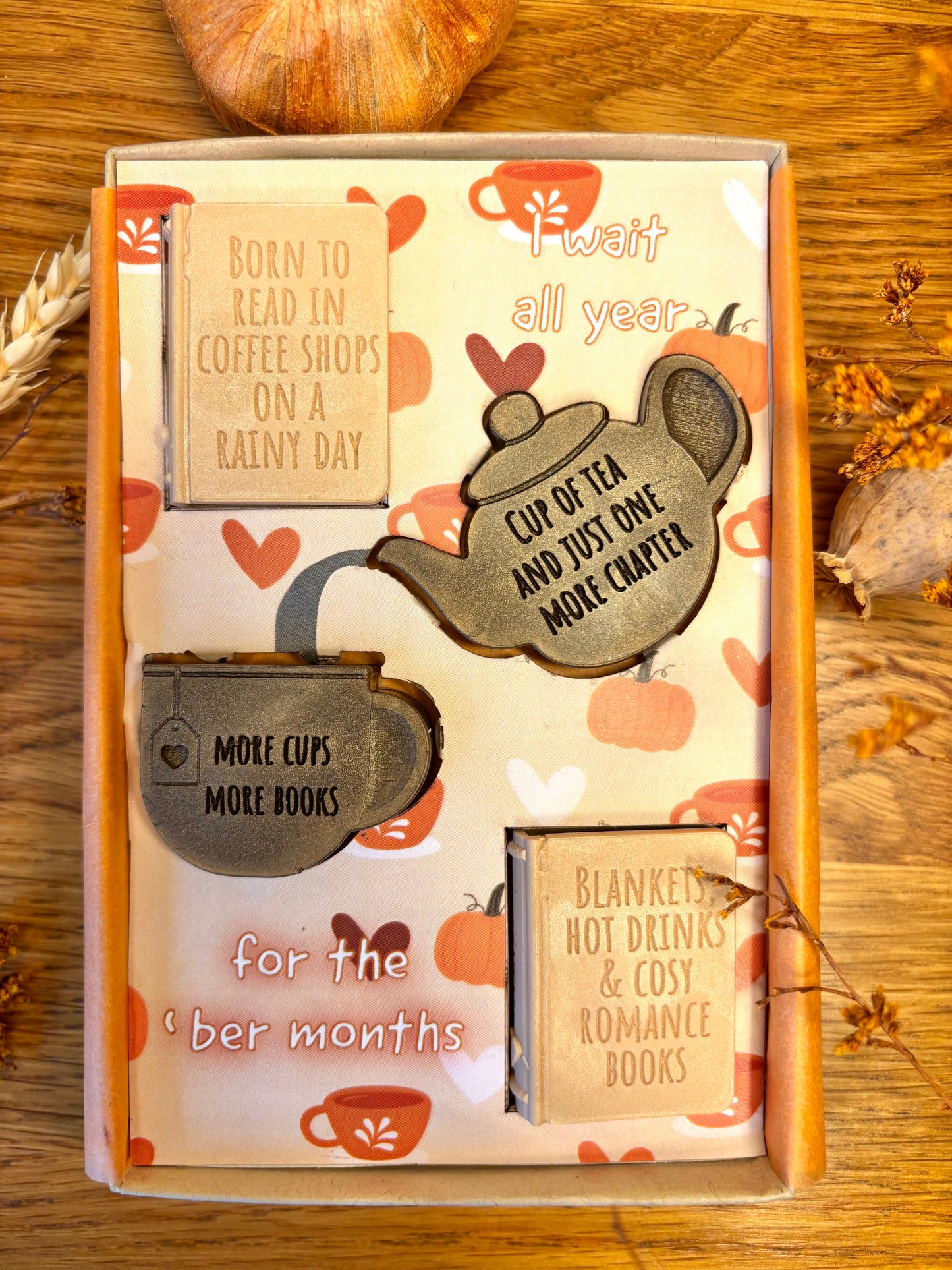 Autumn Wax Melt Gift Set | Cosy Season Book Club