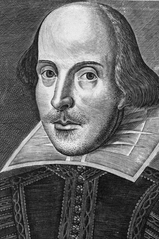 One of only two known portraits of William Shakespeare