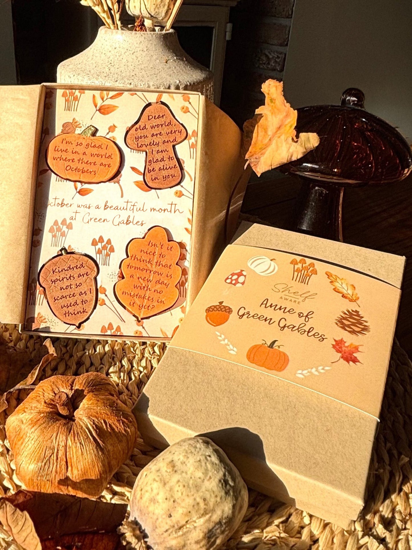 ANNE OF GREEN GABLES GIFT BOX WITH AUTUMN WAX MELTS
