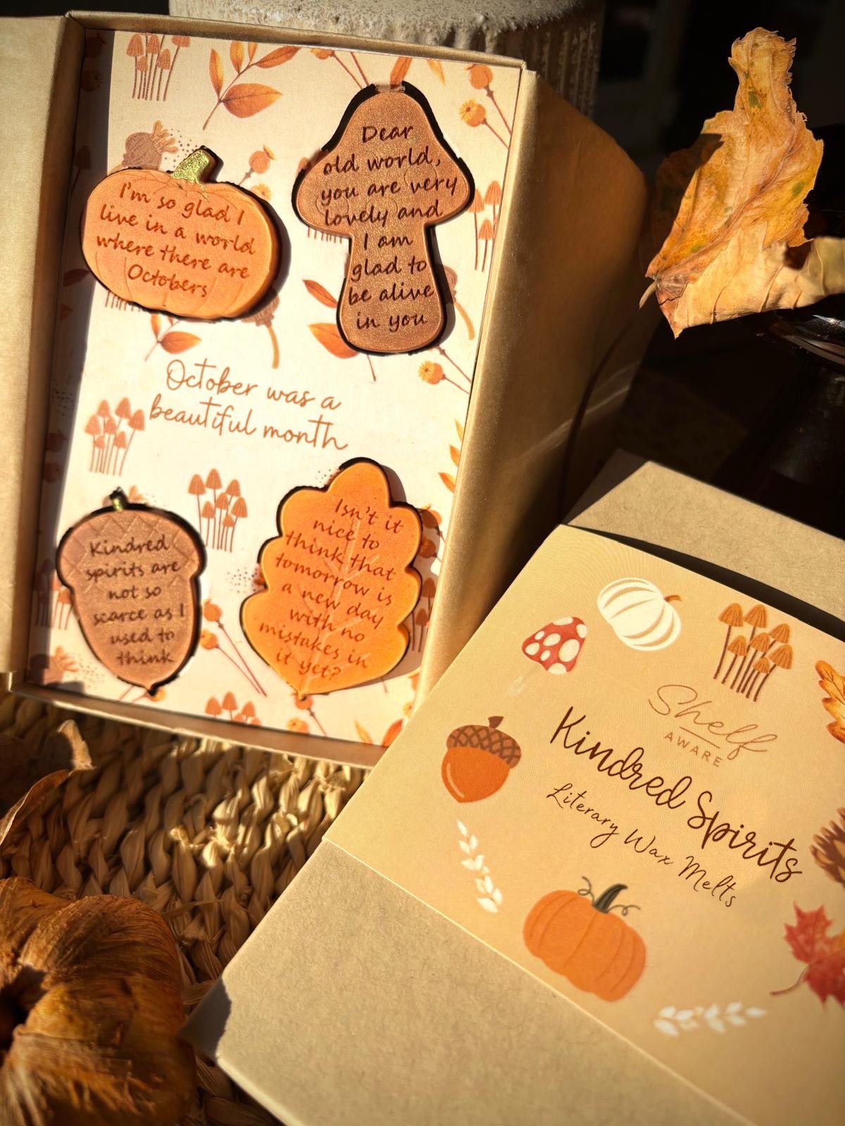 Autumn Wax Melt Gift Set | Anne of Green Gables Bookish Gift - Shelfaware