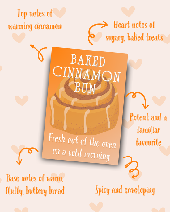 baked cinnamon sun scent