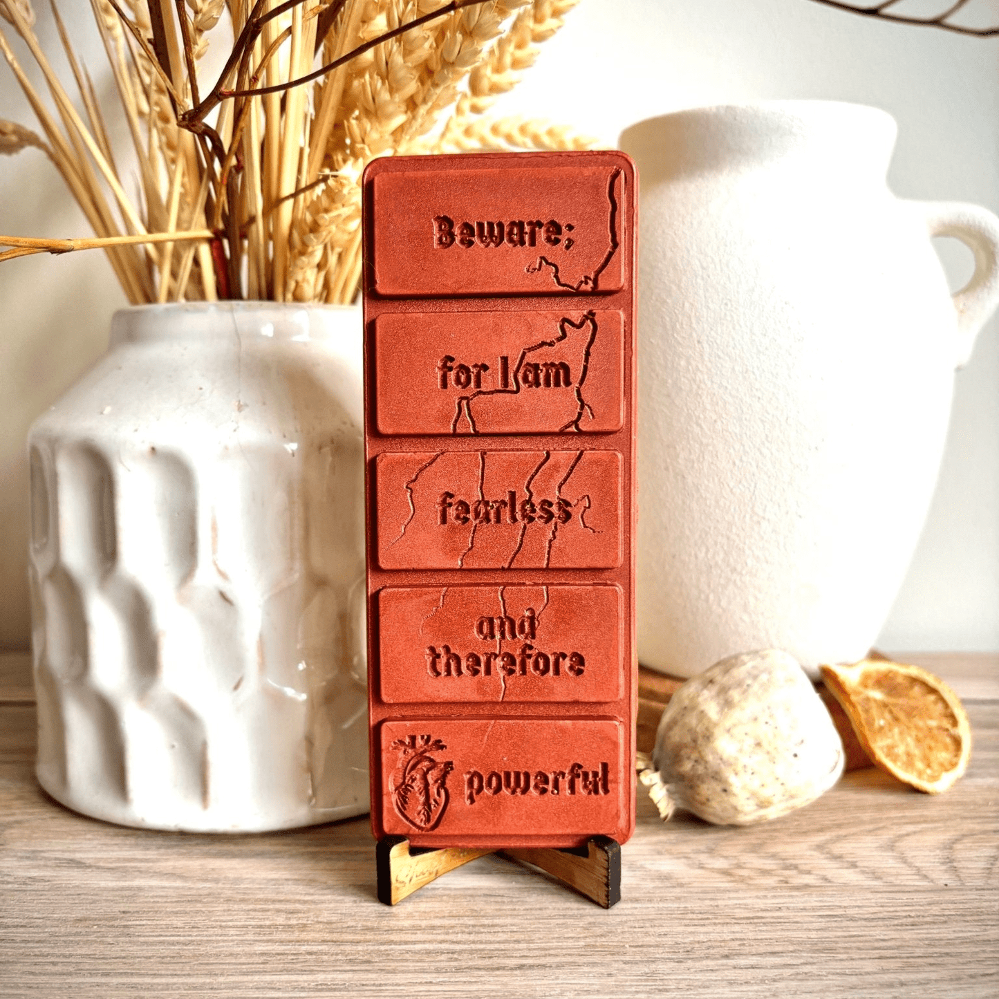 Beware For I Am Fearless and Therefore Powerful Wax Melt Bar - Shelfaware