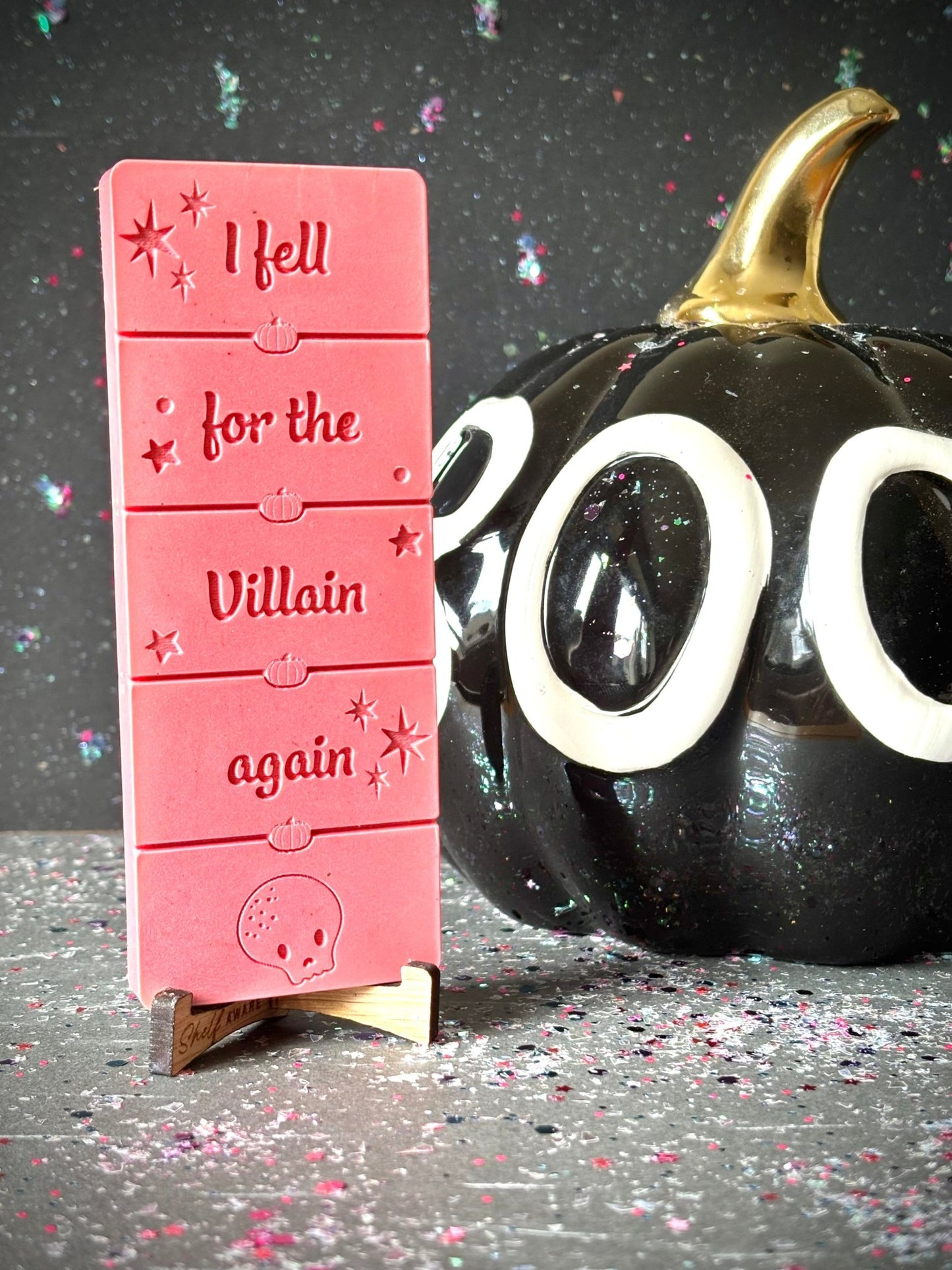I Fell For The Villain Again wax melt bar for book gifts
