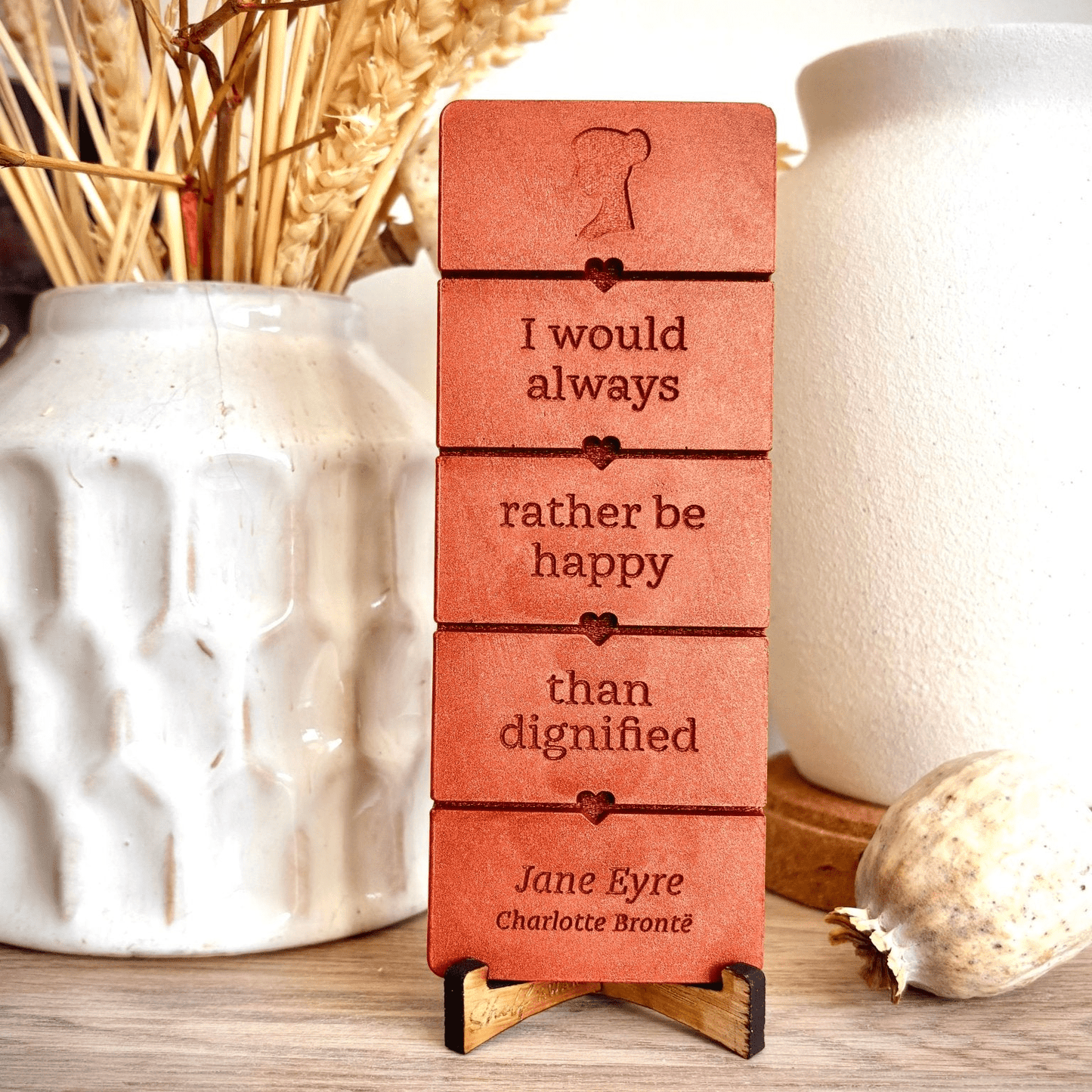 I Would Always Rather Be Happy Wax Melt Bar - Shelfaware