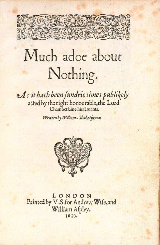 much ado about nothing