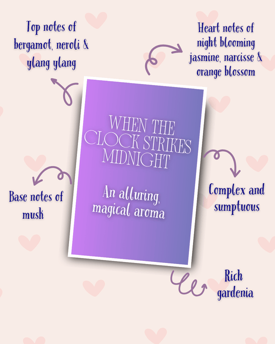 when the clock strikes midnight scent