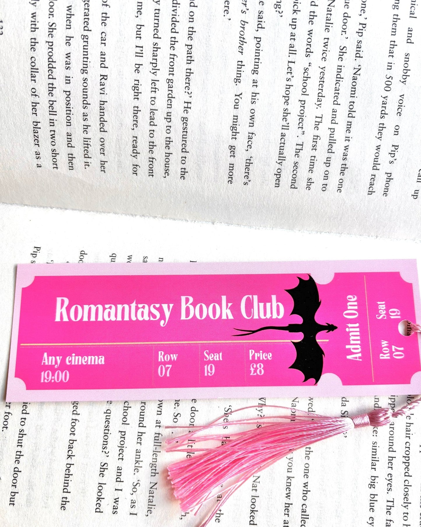 Romantasy Book Club Bookmark - Shelfaware