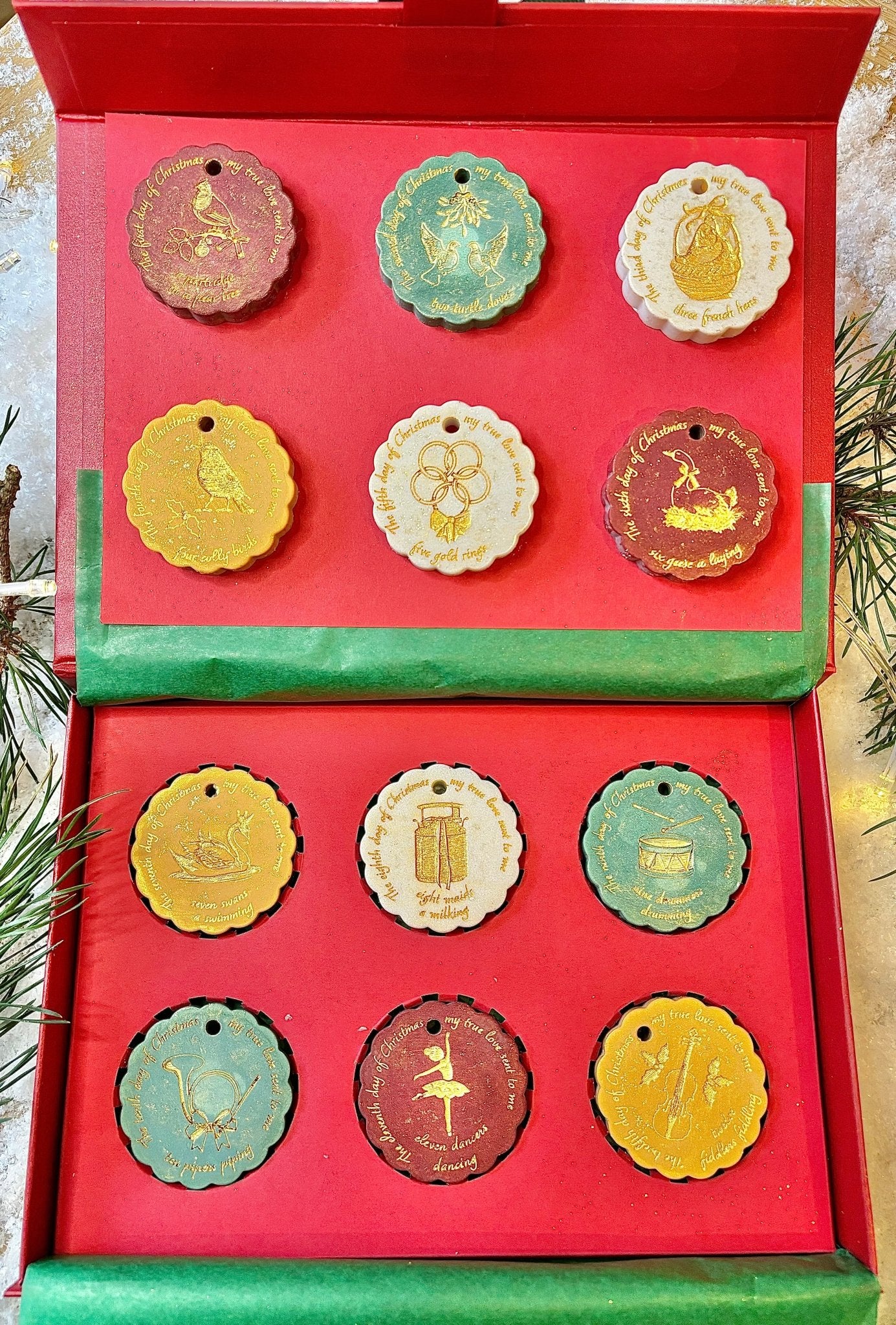 The Twelve Days of Christmas Luxury Wax Melt Gift Box - Shelfaware