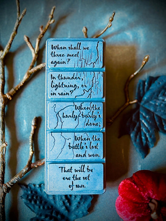 When Shall We Three Meet Again Macbeth Wax Melt Bar