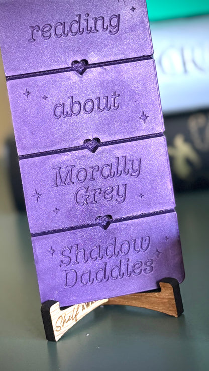 Morally Grey Shadow Daddies Wax Melt Bar
