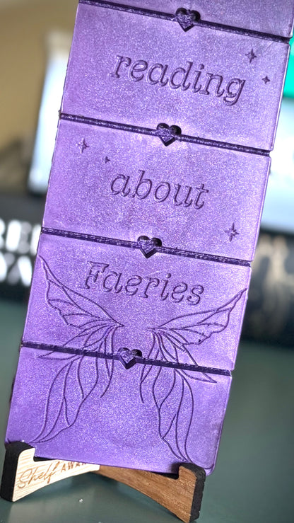 Probably Reading About Faeries Wax Melt Bar