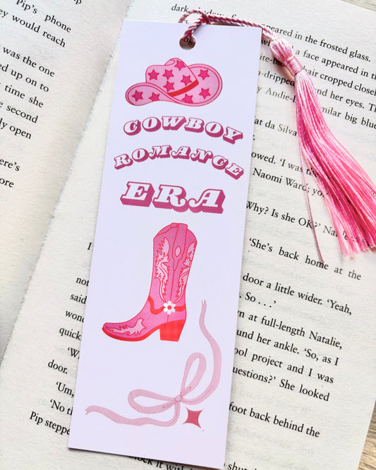 Cowboy Romance Era Bookmark