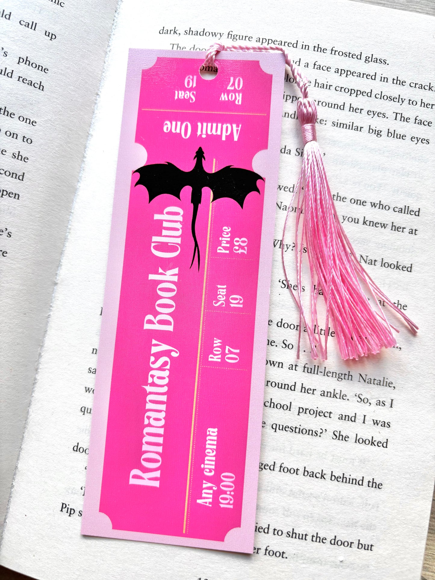 romantasy book bookmark. book gifts that aren't books. 