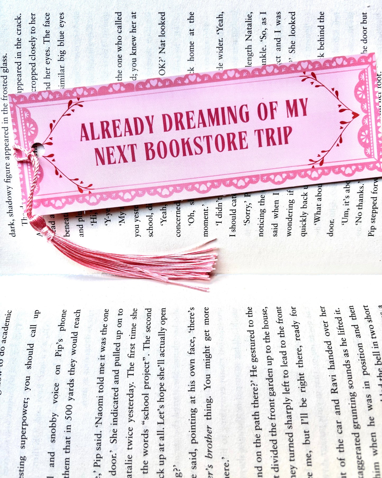 bookstore bookmark. lovers of bookshops bookmark. book gifts that aren't books.