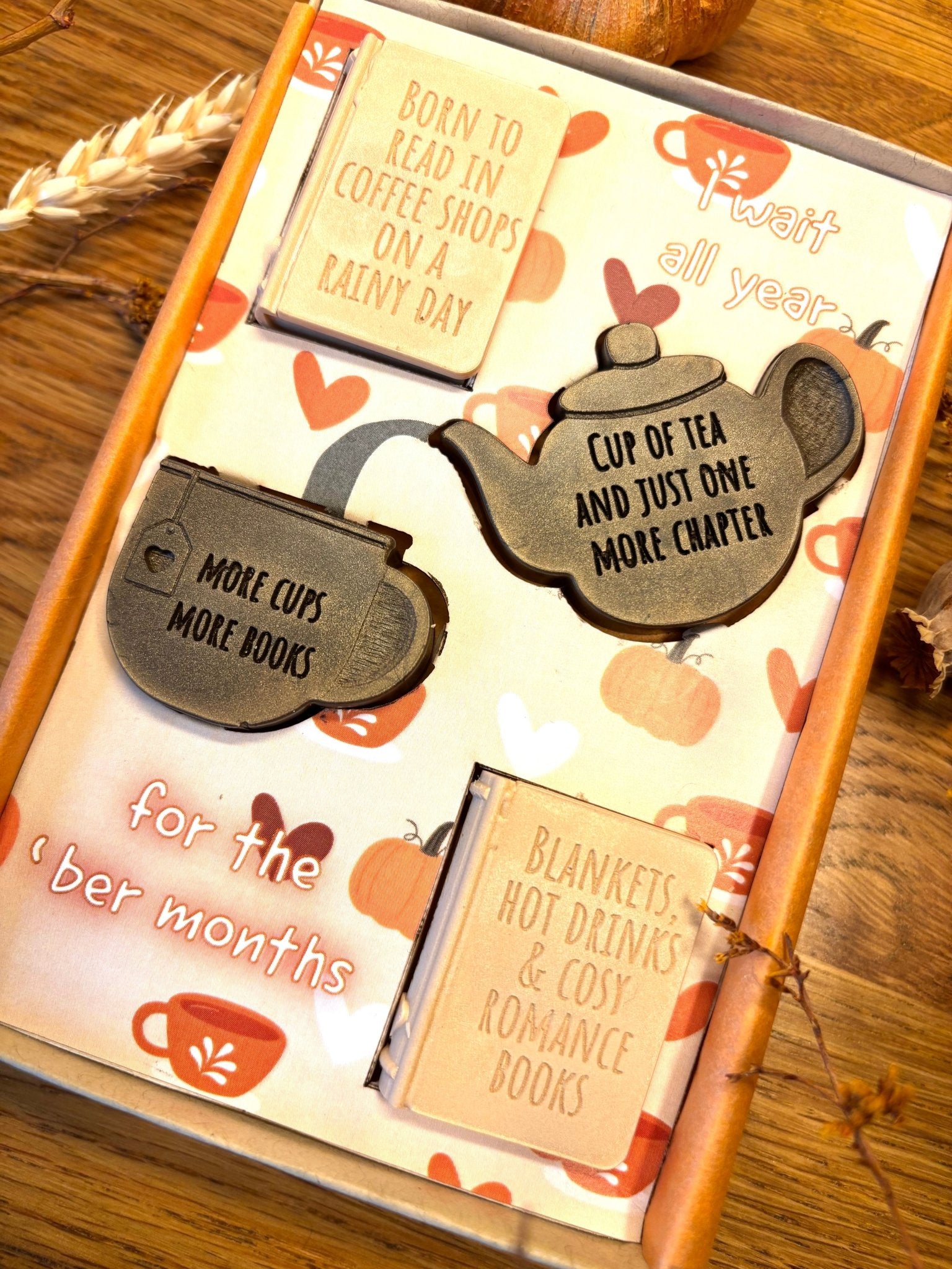 Autumn Wax Melt Gift Set | Cosy Season Book Club - Shelfaware