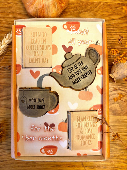 Autumn Wax Melt Gift Set | Cosy Season Book Club - Shelfaware