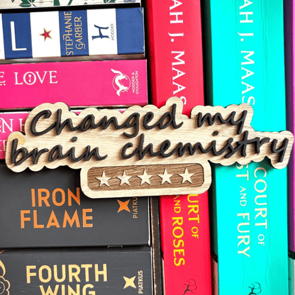 Changed My Brain Chemistry (5 Star) Genre Divider - Shelfaware