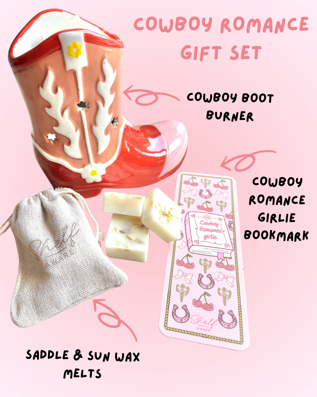 Cowboy Romance Girlie Gift Set - Shelfaware