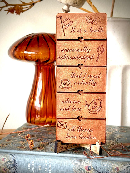 pride and prejudice inspired gift