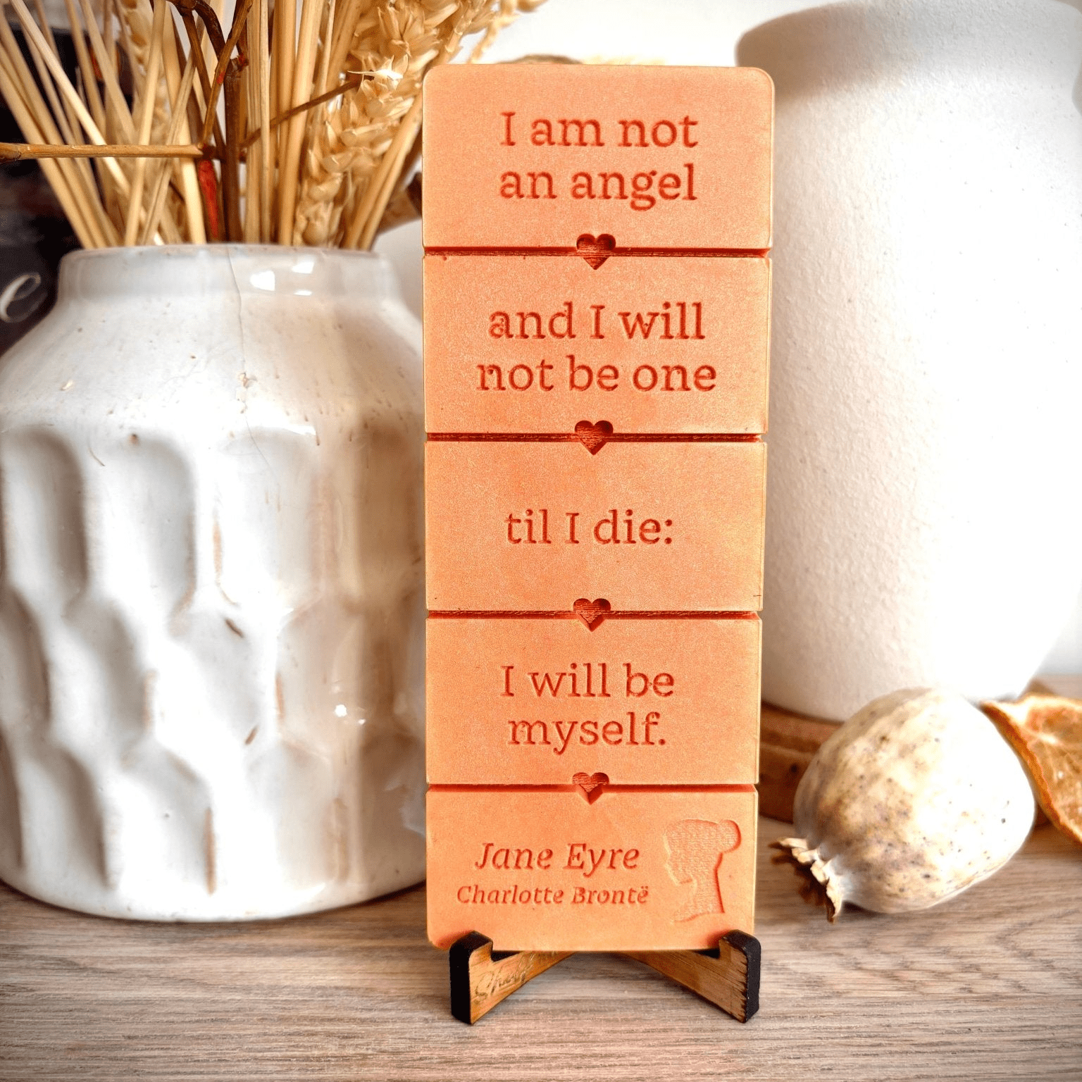 Jane Eyre I Am Not An Angel Wax Melt Bar - Shelfaware