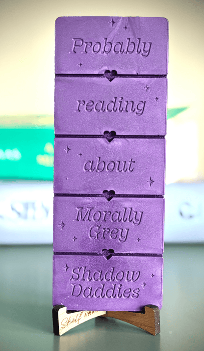 Morally Grey Shadow Daddies Wax Melt Bar - Shelfaware