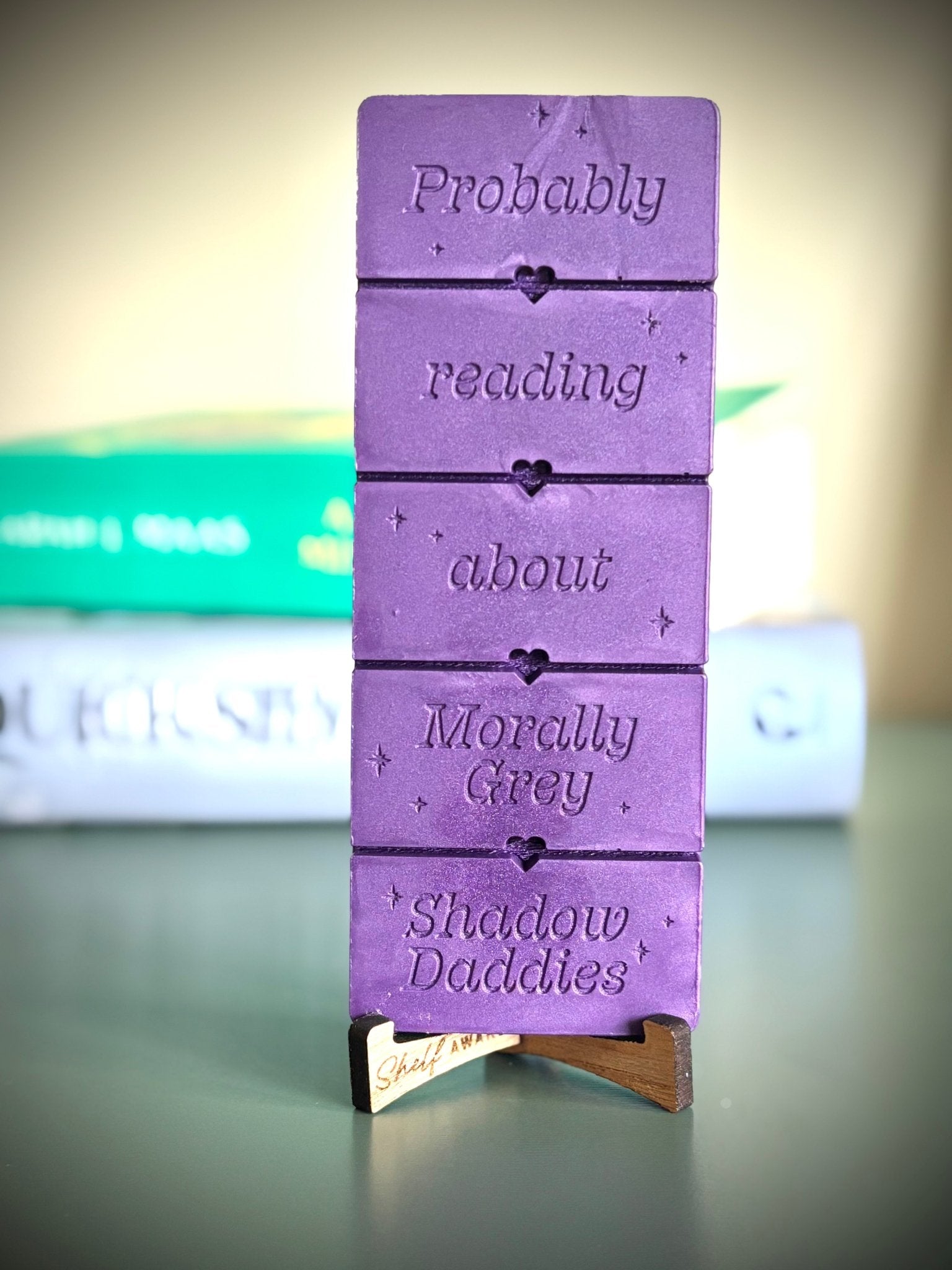 Morally Grey Shadow Daddies Wax Melt Bar - Shelfaware