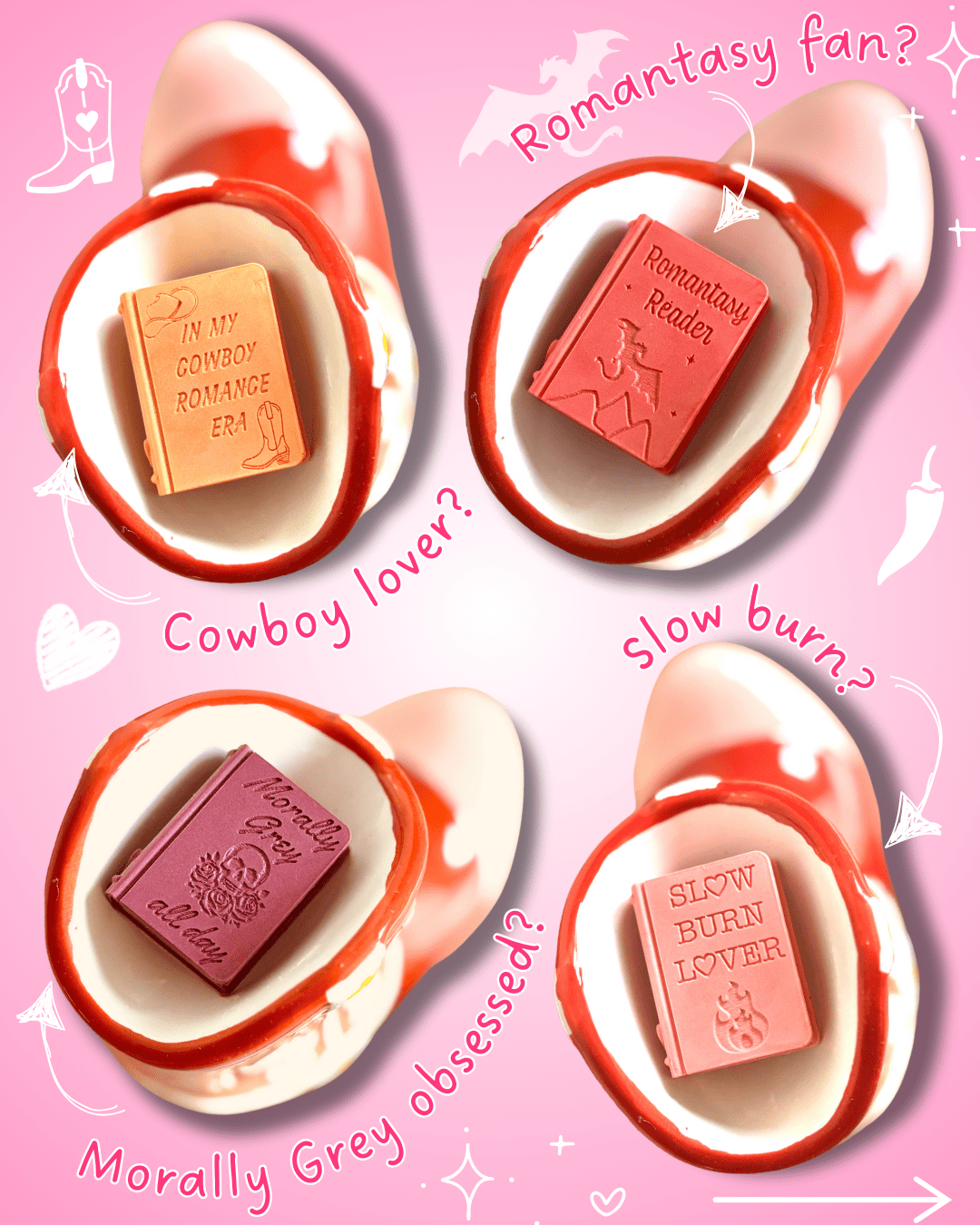 Romance Book Club | Wax Melt Gift Box - Shelfaware