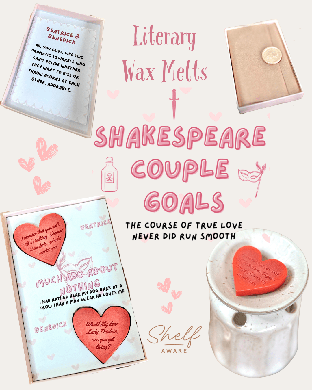 Shakespeare Couple Goals - Much Ado About Nothing - Shelfaware