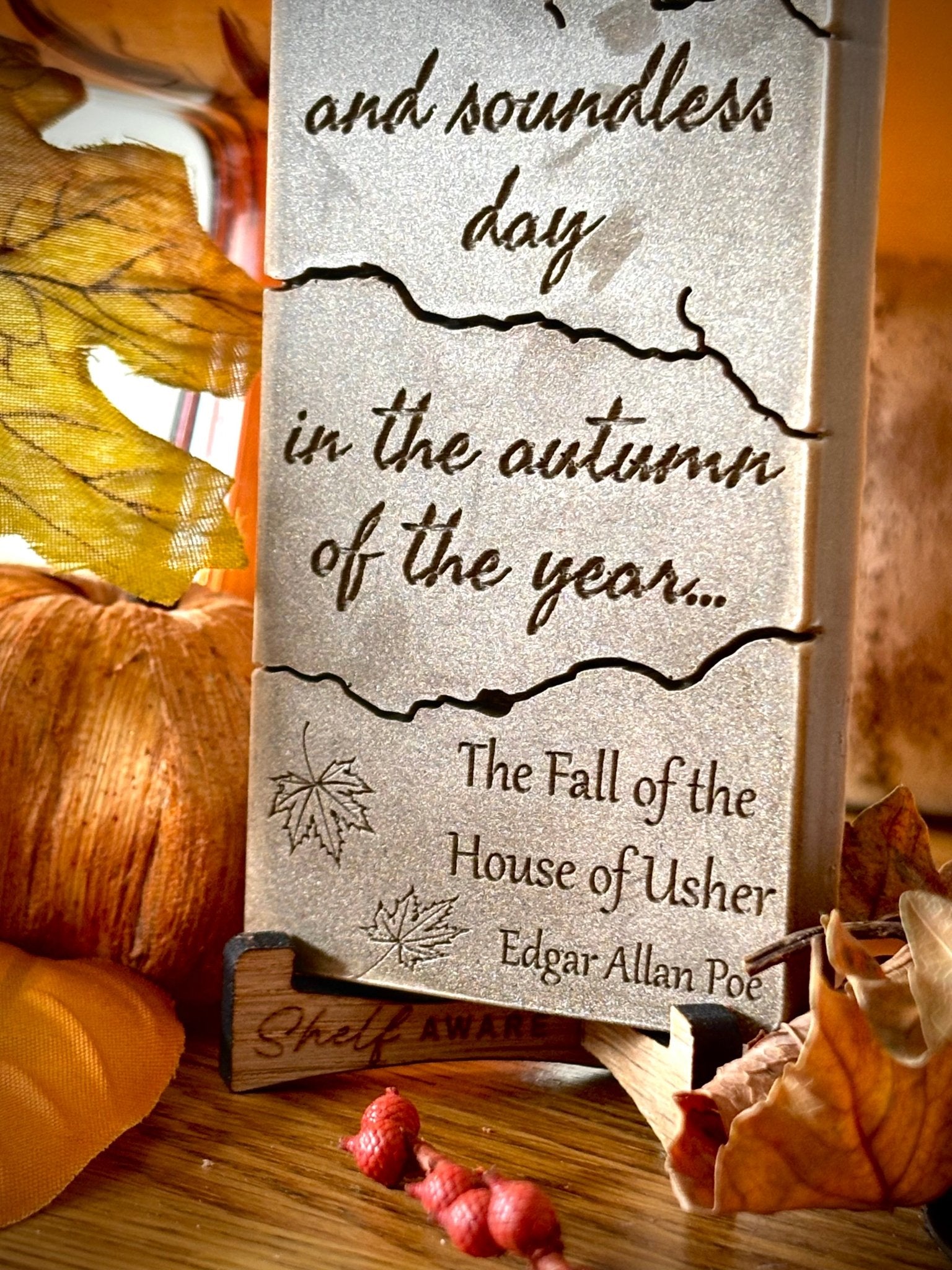 The Fall of The House of Usher - Edgar Allan Poe wax melt for autumn
