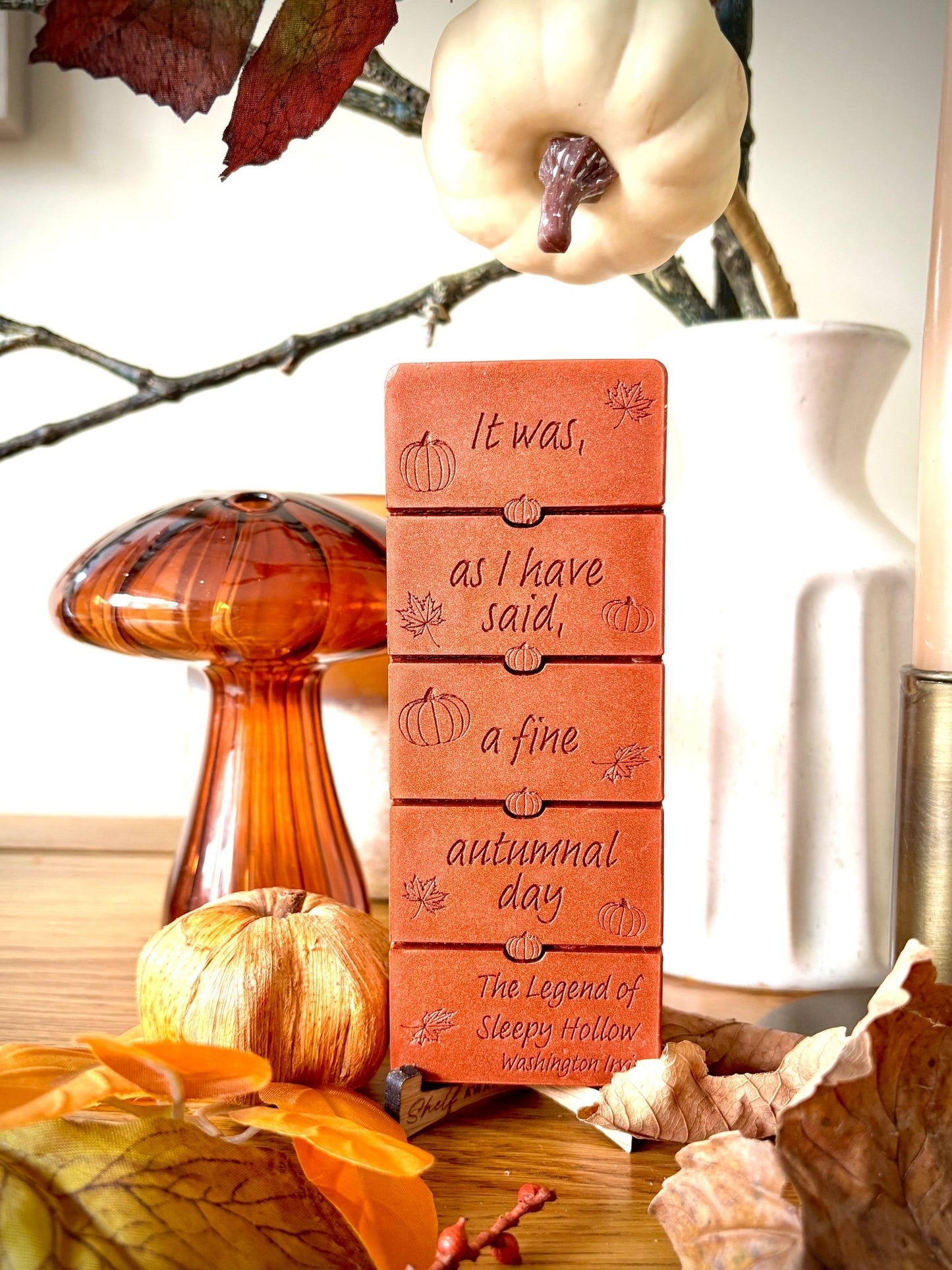 The Legend of Sleepy Hollow wax melt bar for halloween