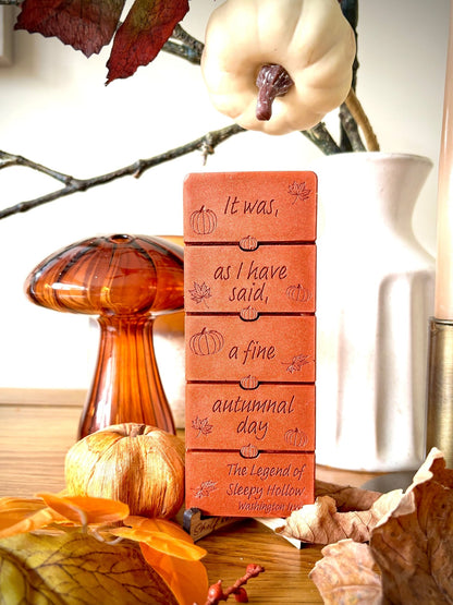 The Legend of Sleepy Hollow wax melt bar for halloween