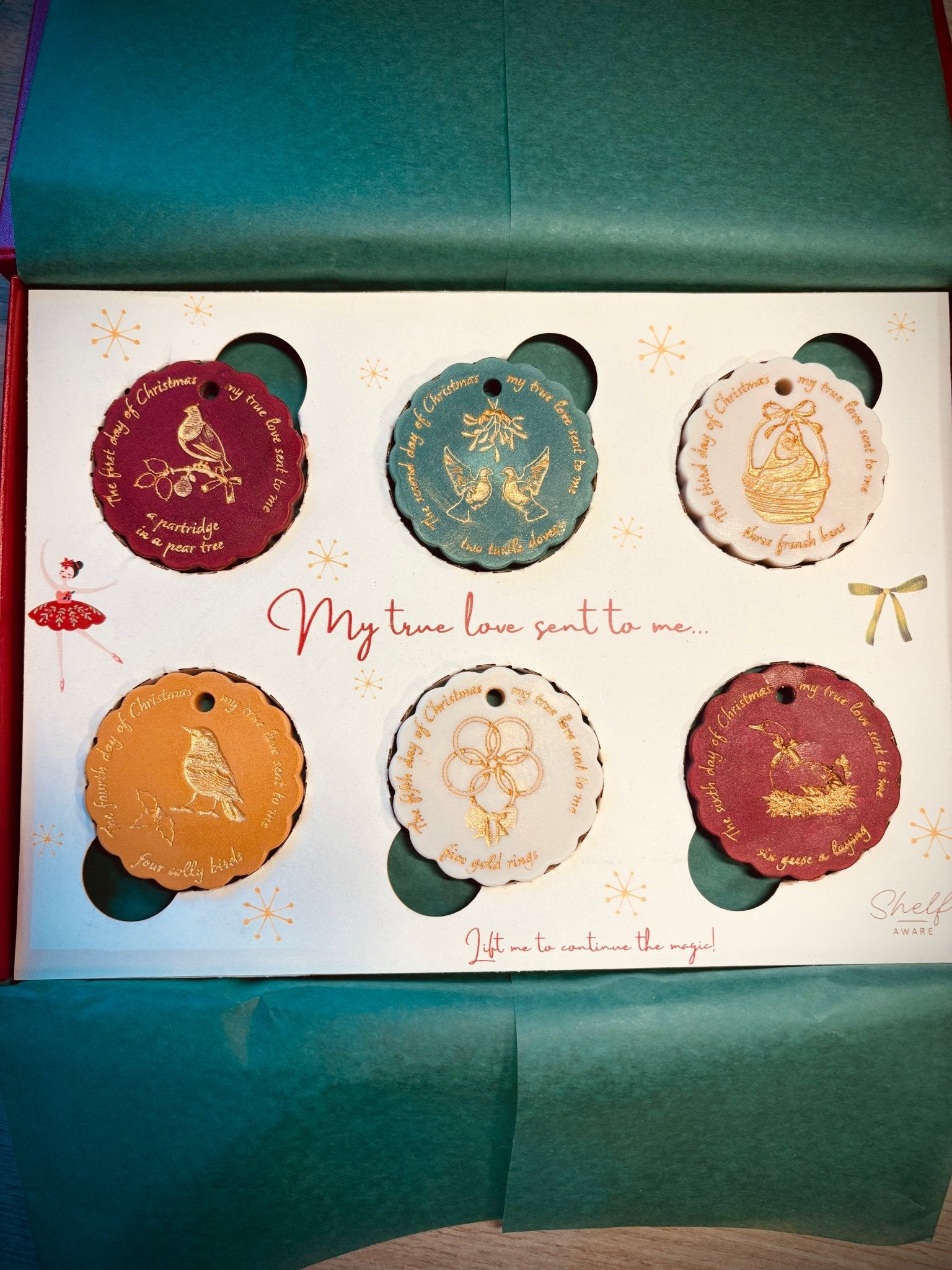 The Twelve Days of Christmas Wax Melt Gift Set - Shelfaware