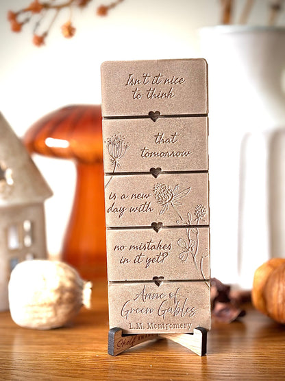 Tomorrow Is A New Day Anne of Green Gables - Shelfaware