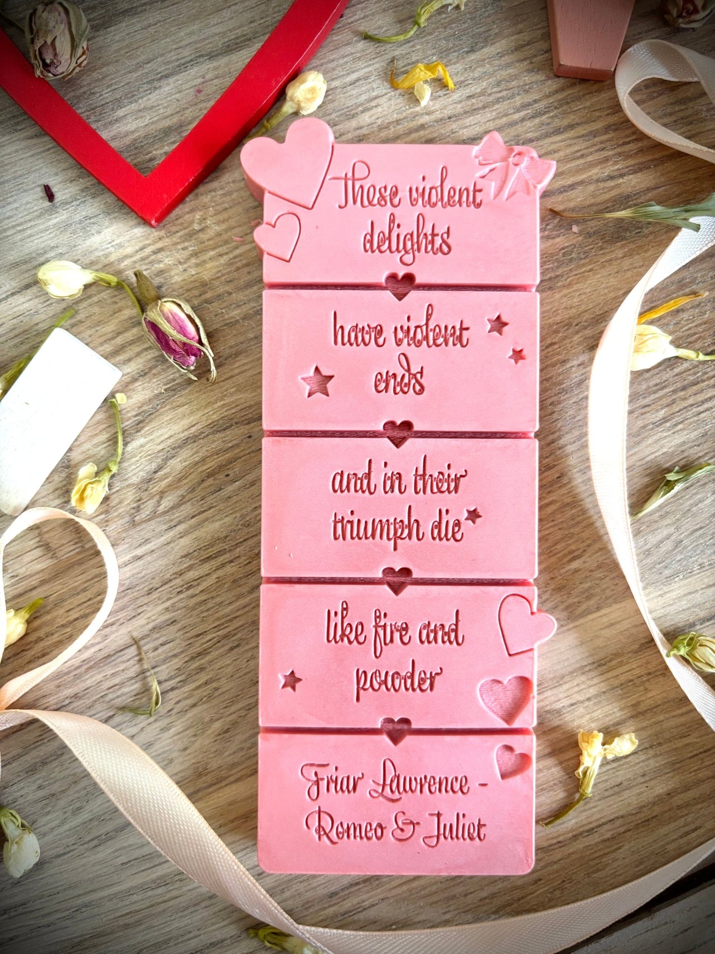 Violent Delights Romeo and Juliet Wax Melt Bar - Shelfaware